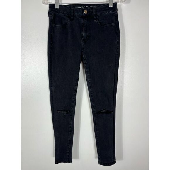 American Eagle 360 super stretch High Rise Jeggings size 2 Short - Picture 1 of 8